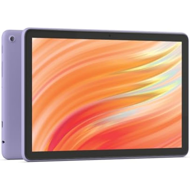 All-new Amazon Fire HD 10 tablet, built for relaxation, 10.1″ vibrant Full HD screen, octa-core processor, 3 GB RAM, latest model (2023 release), 32 GB, Lilac