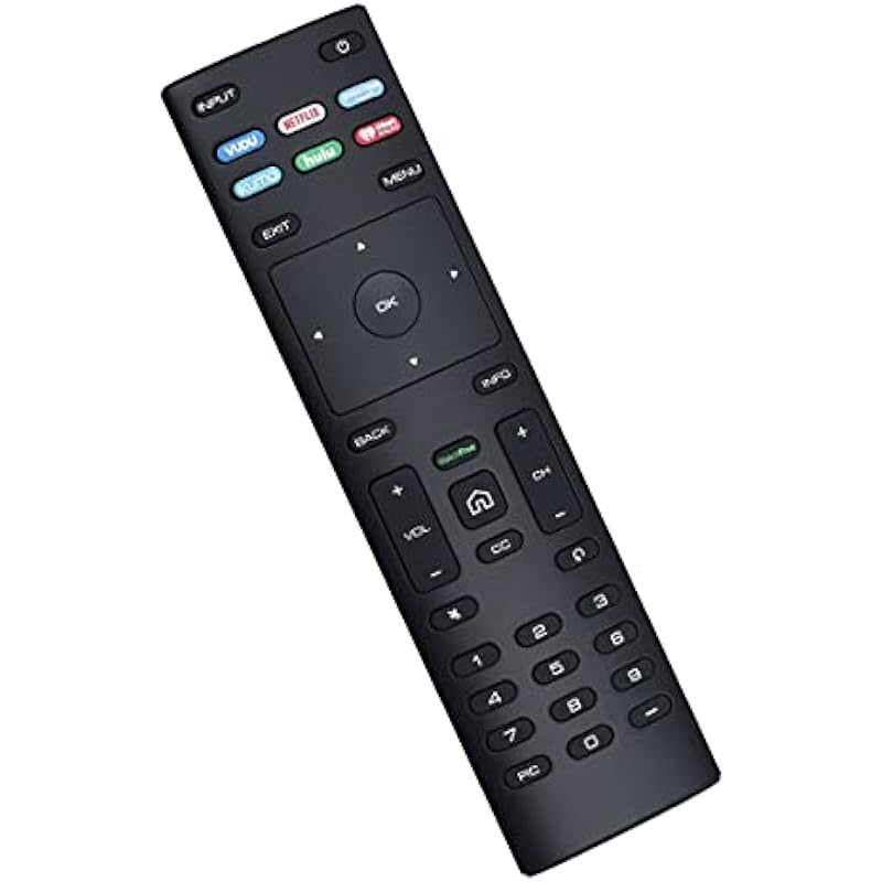 XRT136 Replace Remote Control fit for VIZIO Smart TV D50x-G9 D65x-G4 D55x-G1 D40f-G9 D43f-F1 D70-F3 V505-G9 D32h-F1 D24h-G9 E70-F3 D43-F1 V705-G3 P75-F1 D55x-G1 V405-G9 E75-F2 D32f-F1 D24f-F1