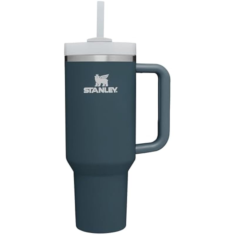 Stanley Quencher H2.0 Soft Matte Collection, Stainless Steel Vacuum Insulated Tumbler with Lid and Straw for Iced and Cold Beverages