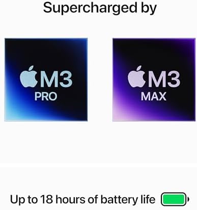 Apple 2023 MacBook Pro Laptop M3 Pro chip with 11‑core CPU, 14‑core GPU: 14.2-inch Liquid Retina XDR Display, 18GB Unified Memory, 512GB SSD Storage. Works with iPhone/iPad; Silver