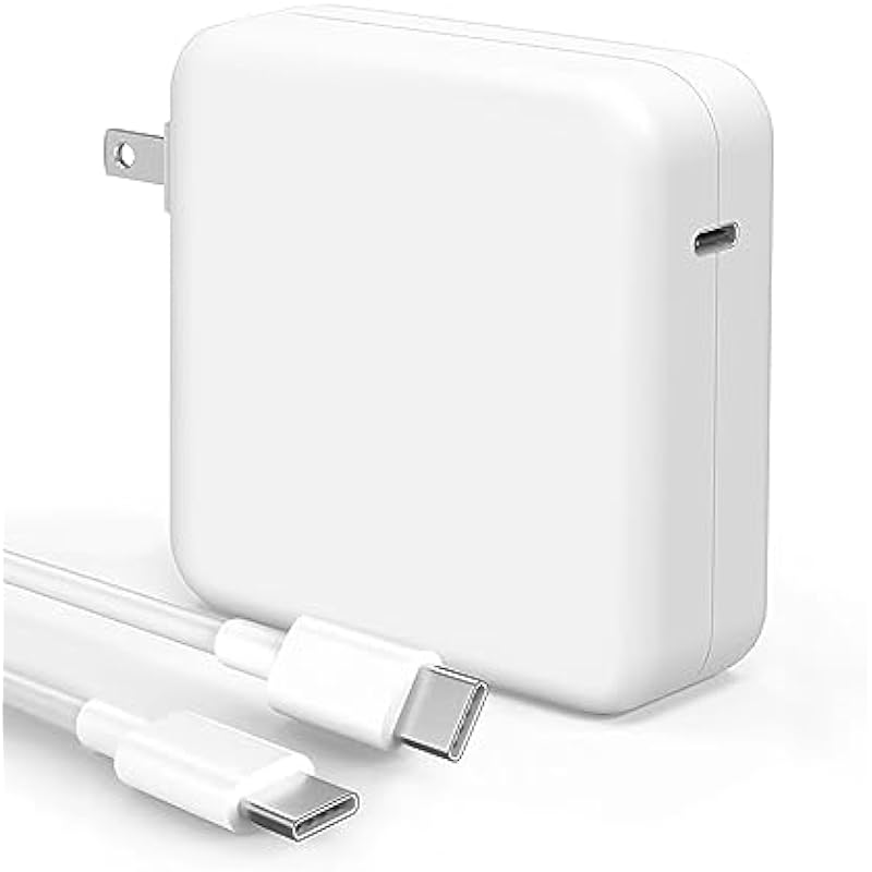 Mac Book Pro Charger – 118W USB C Charger Fast Charger for USB C Port MacBook pro/Air, ipad Pro, Samsung Galaxy and All USB C Device, Include Charge Cable（7.2ft/2.2m）