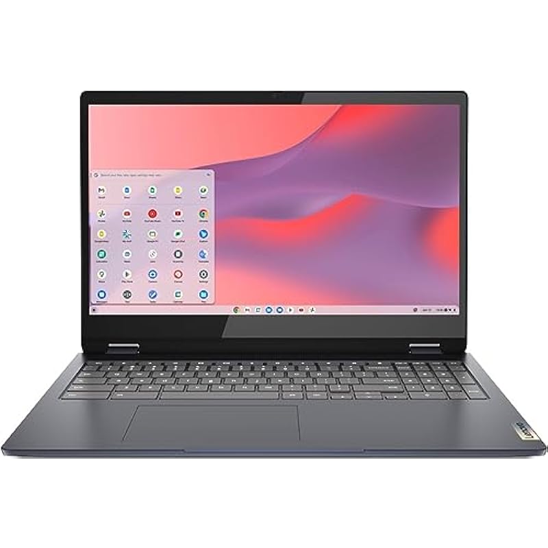 Lenovo IdeaPad 2023 Newest Flex 3i Chromebook Spin 2-in-1 Convertible Laptop, Intel Pentium Silver N6000, 15.6” FHD IPS Touchscreen, 8GB RAM, 64GB eMMC,WiFi 6, Chrome OS+MarxsolCables, Abyss Blue