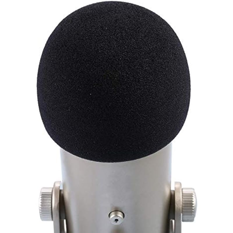 Mudder Mic Cover Foam Microphone Windscreen, Condenser Microphone (Size A, 1 Pack)