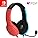 PDP Gaming LVL40 Airlite Stereo Headset for Nintendo Switch/Lite/OLED – Wired Power Noise Cancelling Microphone, Lightweight Soft Comfort On Ear Headphones (Mario Neon – Red & Blue)