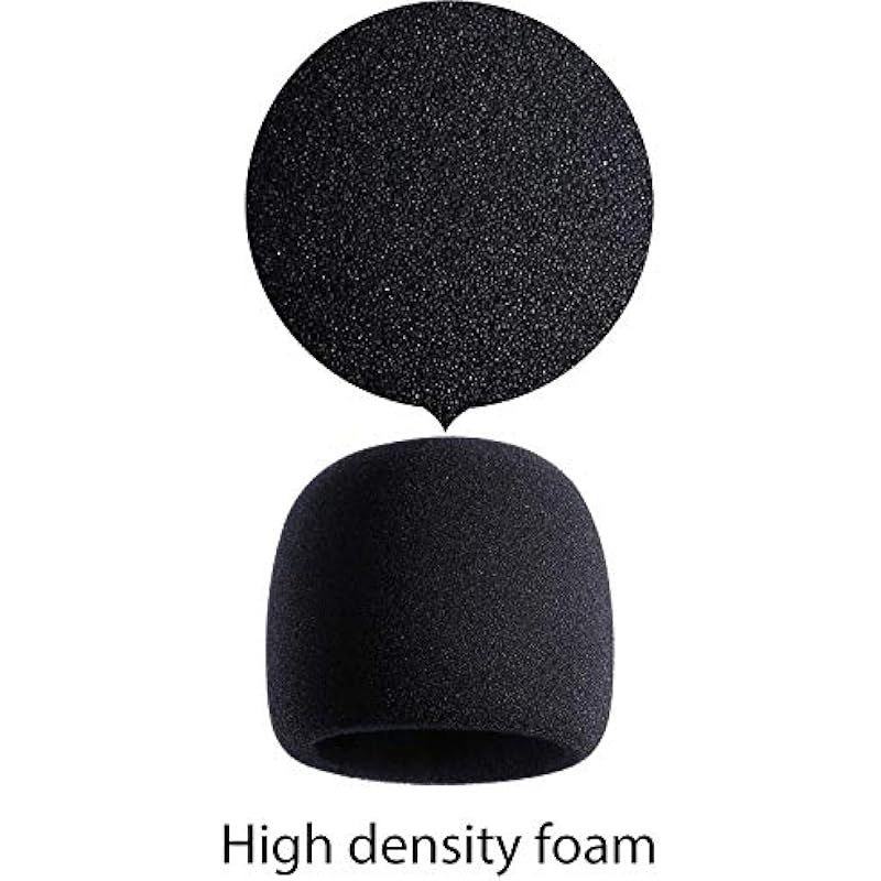 Mudder Mic Cover Foam Microphone Windscreen, Condenser Microphone (Size A, 1 Pack)