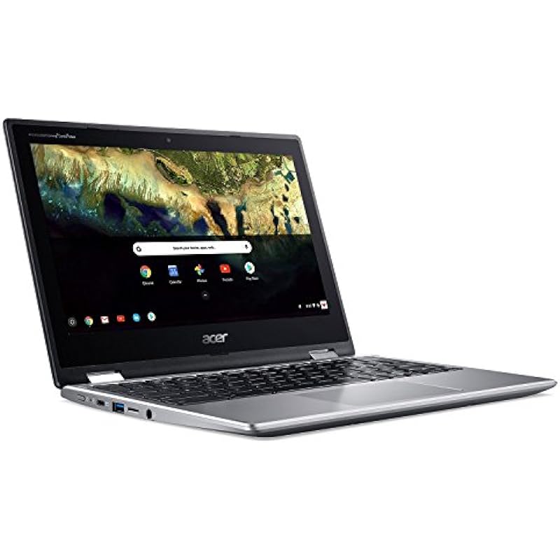Acer Chromebook Spin 11 CP311-1H-C5PN Convertible Laptop, Celeron N3350, 11.6″ HD Touch, 4GB DDR4, 32GB eMMC, Google Chrome