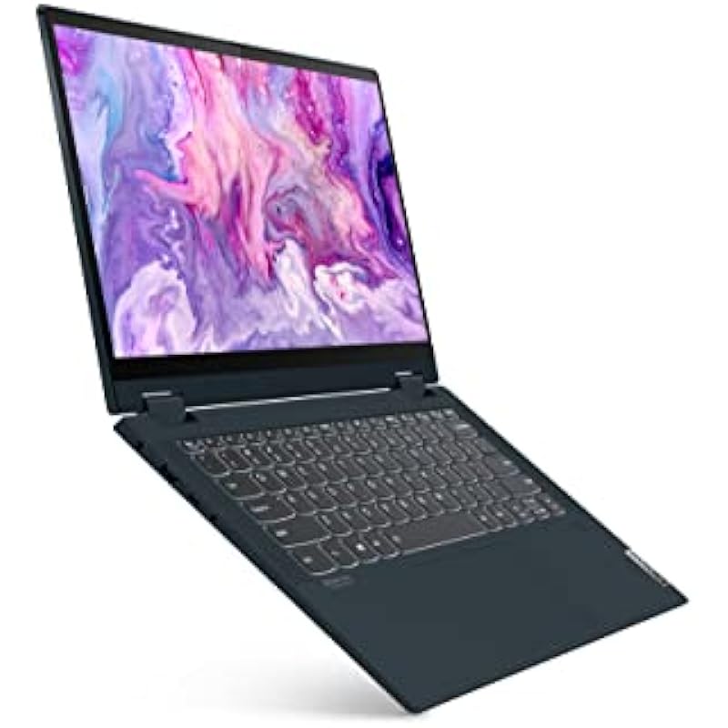 Lenovo 82HU0159US, Ideapad Flex 5-2022 – Everyday Notebook – 2-in-1 Laptop – Windows 11-14″ Full HD Touchscreen – 4 GB Memory – 128 GB Storage – AMD Ryzen 3 – Abyss Blue