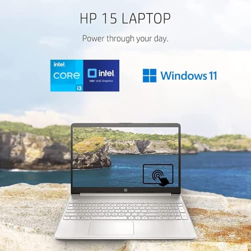 HP Newest Pavilion 15.6″ HD Touchscreen Anti-Glare Laptop, 16GB RAM, 1TB SSD Storage, Intel Core Processor up to 4.1GHz, Up to 11 Hours Long Battery Life, Type-C, HDMI, Windows 11 Home, Silver