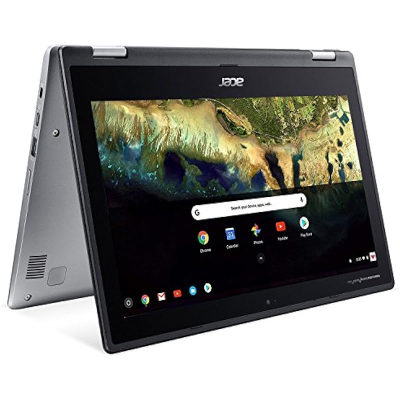 Acer Chromebook Spin 11 CP311-1H-C5PN Convertible Laptop, Celeron N3350, 11.6″ HD Touch, 4GB DDR4, 32GB eMMC, Google Chrome