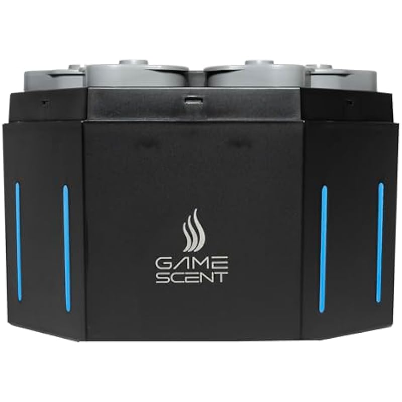 Automatically Releases scents; Gunfire, Forest, Explosions & More During Game Events. Compatible with Games/Platforms; 6 scents Included.