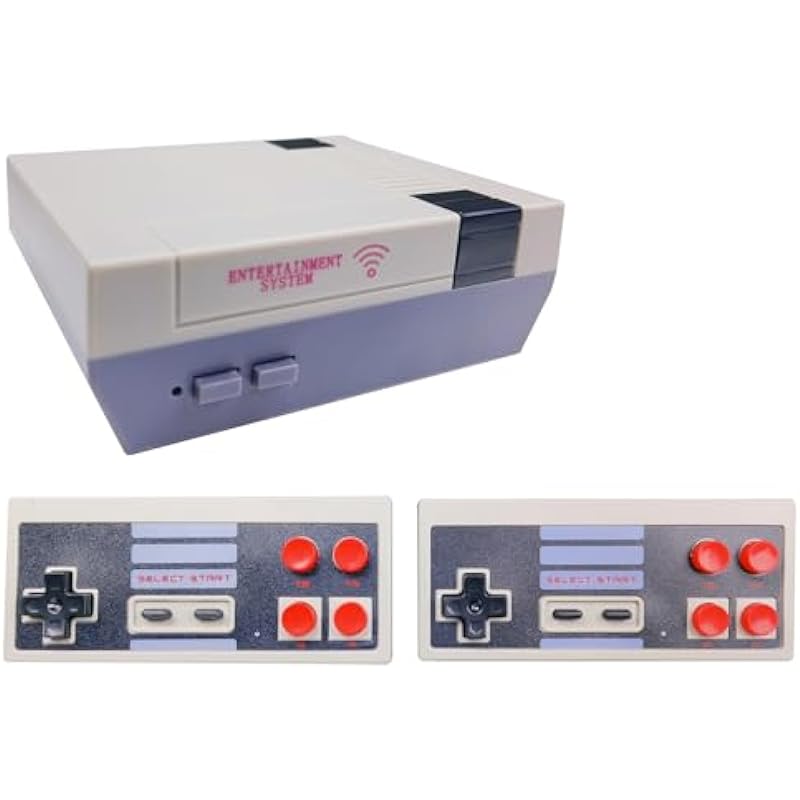 Retro Game Console – Classic Mini Retro Game System Built-in 620 Games and 2 Controllers, Old-School Gaming System for Adults and Kids，8-Bit Video Game System with Classic Games