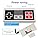 Retro Game Console,Classic Mini Game System Preloaded 820 Video Games and 2 Wireless Controllers,HDMI HD and AV Output,Retro Toys Gifts for Kids and Adults.