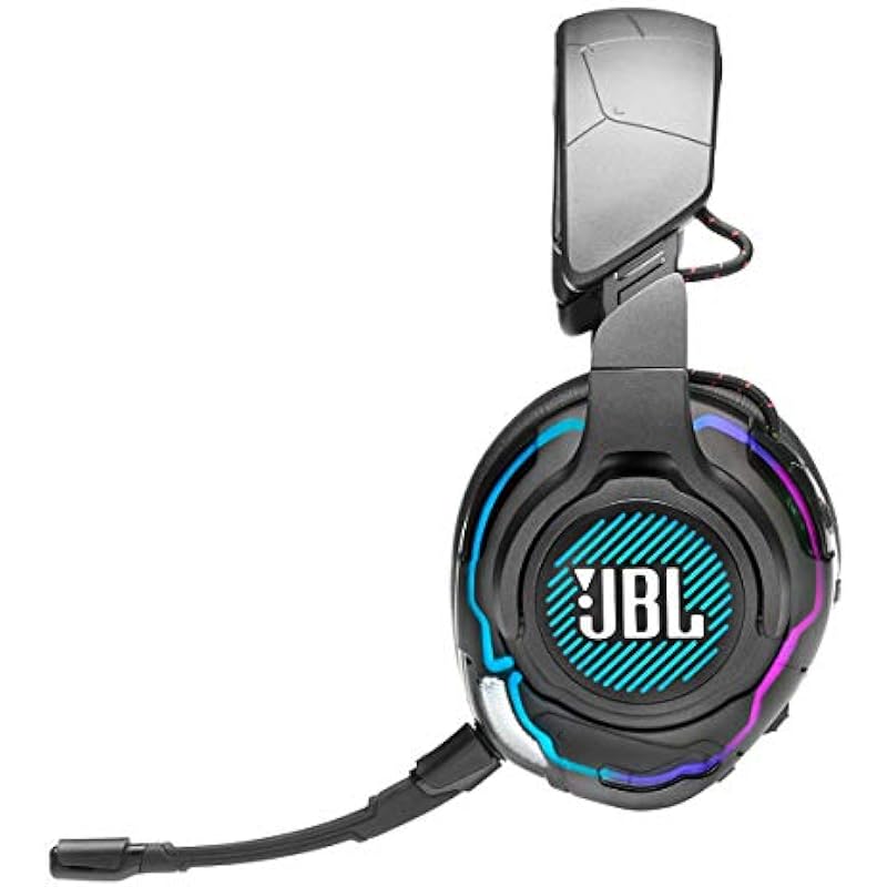 JBL Quantum ONE – Over-Ear Performance Gaming Headset with Active Noise Cancelling (Wired) – Black, Large
