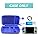 WERJIA Hard Carrying Case Compatible with RG405M Retro Handheld Game Console (For RG405M blue)