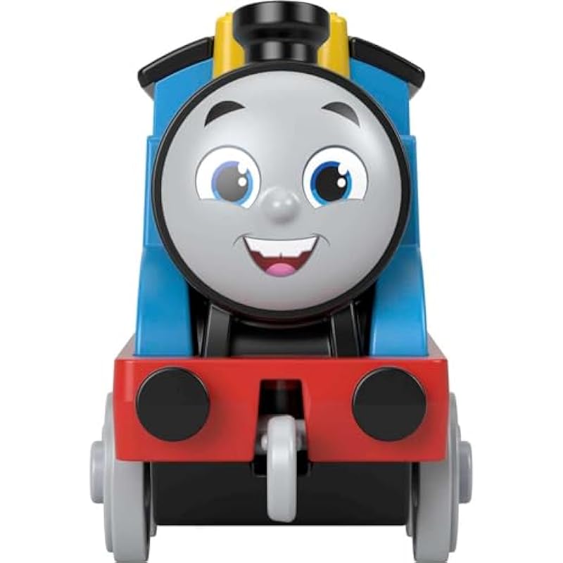 Thomas & Friends Toy Train, Thomas Diecast Metal Engine, Push-Along Vehicle for Preschool Pretend Play, HBX91