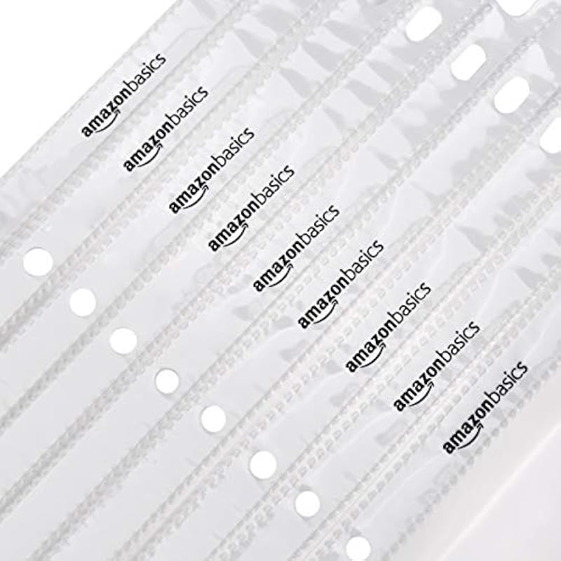Amazon Basics Clear Sheet Protectors for 3 Ring Binder, 8.5 x 11 Inch,Polypropylene, 100-Pack