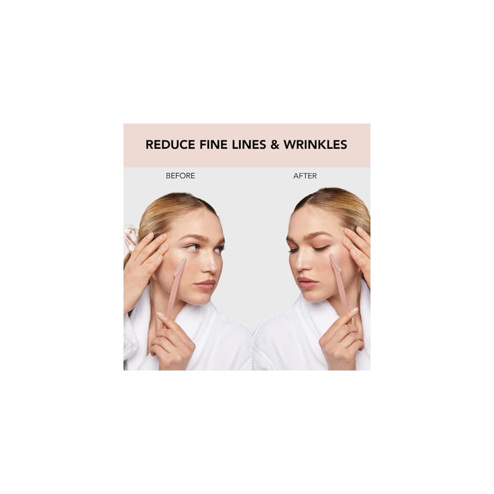 Kitsch Dermaplaning Tool – Face Razors for Women | Eyebrow Razor & Face Shaver for Women | Facial Hair Removal for Women | Dermaplane Razor for Women Face, 12 pc (Terracotta)