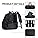 Upgrade Travel Backpack Compatible with PS5/PS4/PS4 Pro/PS4 Slim/Xbox One/Xbox One X/Xbox One S, Travel Bag fits for 15.6″ Laptop and Gaming Accessories, Portable Console Carrying Case, Black