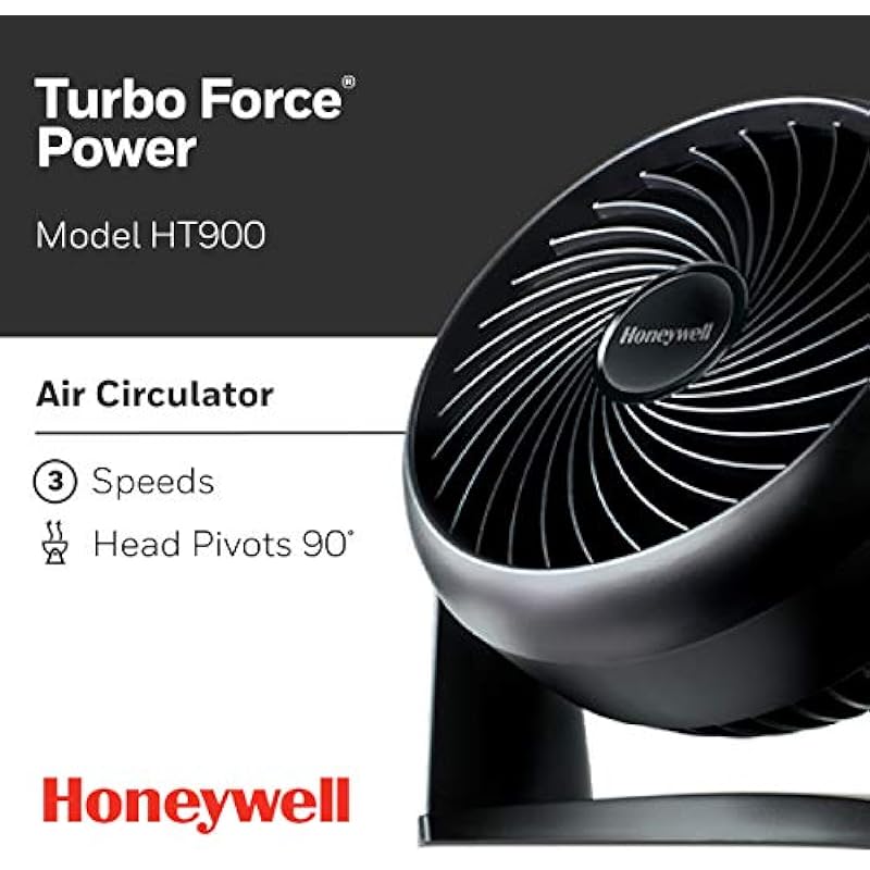 Honeywell Turboforce Fan, Ht-900, 11 inch