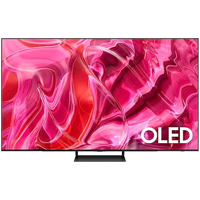 SAMSUNG 83-Inch Class OLED 4K S90C Series Quantum HDR, Dolby Atmos Object Tracking Sound Lite, Ultra Thin, Q-Symphony 3.0, Gaming Hub, Smart TV with Alexa Built-in (QN83S90C, 2023 Model)