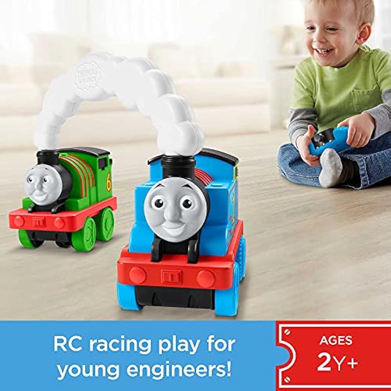Thomas & Friends Remoted Controlled Toy Train Engines Race & Chase RC for Toddlers & Preschool Kids Ages 2+ Years