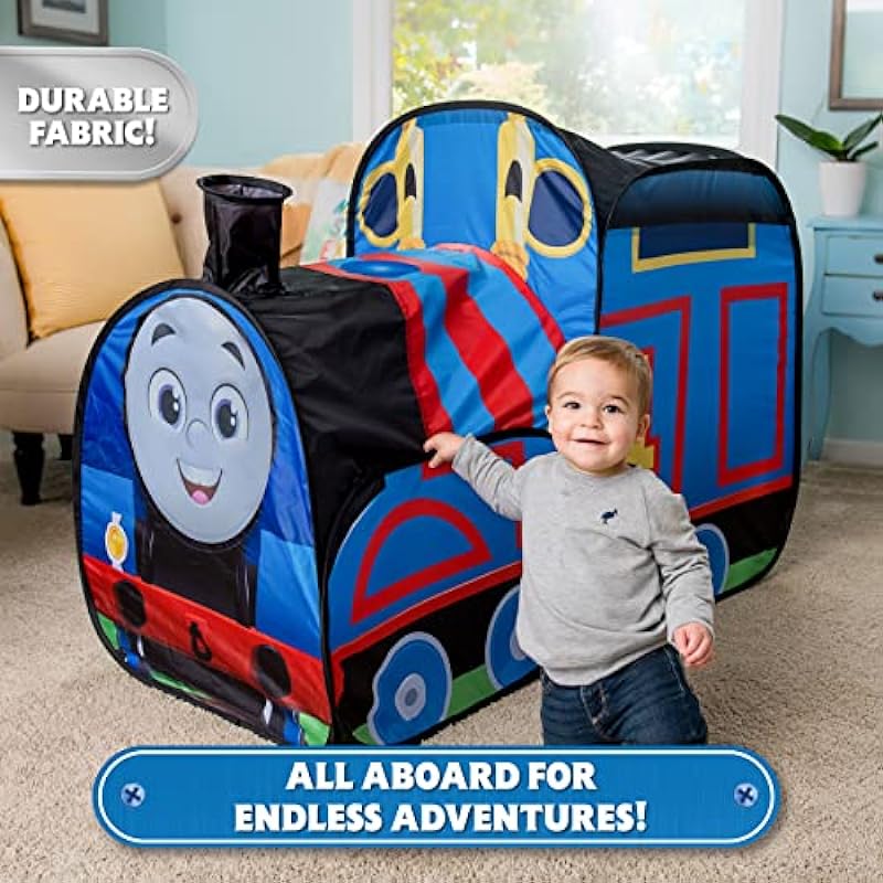 Thomas & Friends Tent – Pop Up Play Tent for Kids – Big Thomas The Train Toys – Sunny Days Entertainment