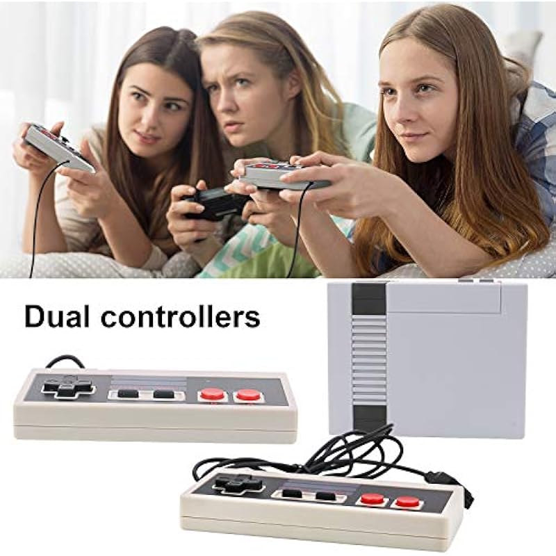 Classic Mini Retro Gaming Console – AV Input Old School Systems with built in 620 games for Valentine/Birthday/Thanksgiving/Christmas Gift