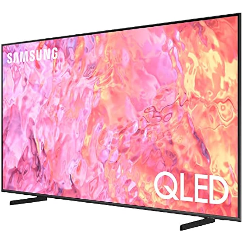 Samsung QN32Q60CA 32 Inch QLED 4K Smart TV Bundle with 2 YR CPS Enhanced Protection Pack (2023 Model)