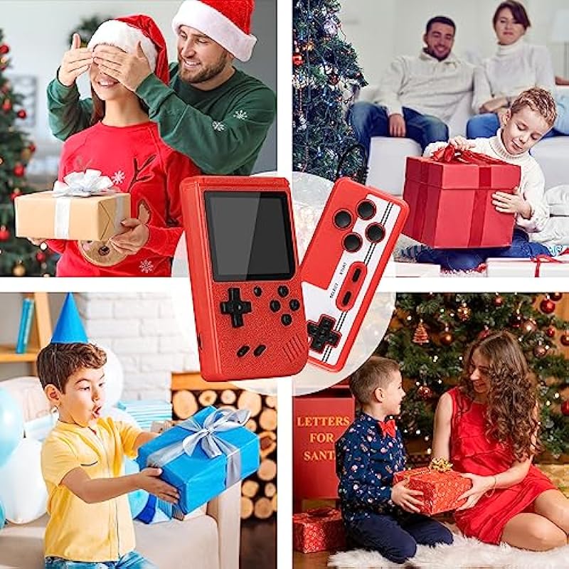 Handheld Game Console, VAOMON Mini Arcade Machines Built-in 800 Classical FC Games,,Support on TV &2 Players Ideal Gift for Kids & Lovers