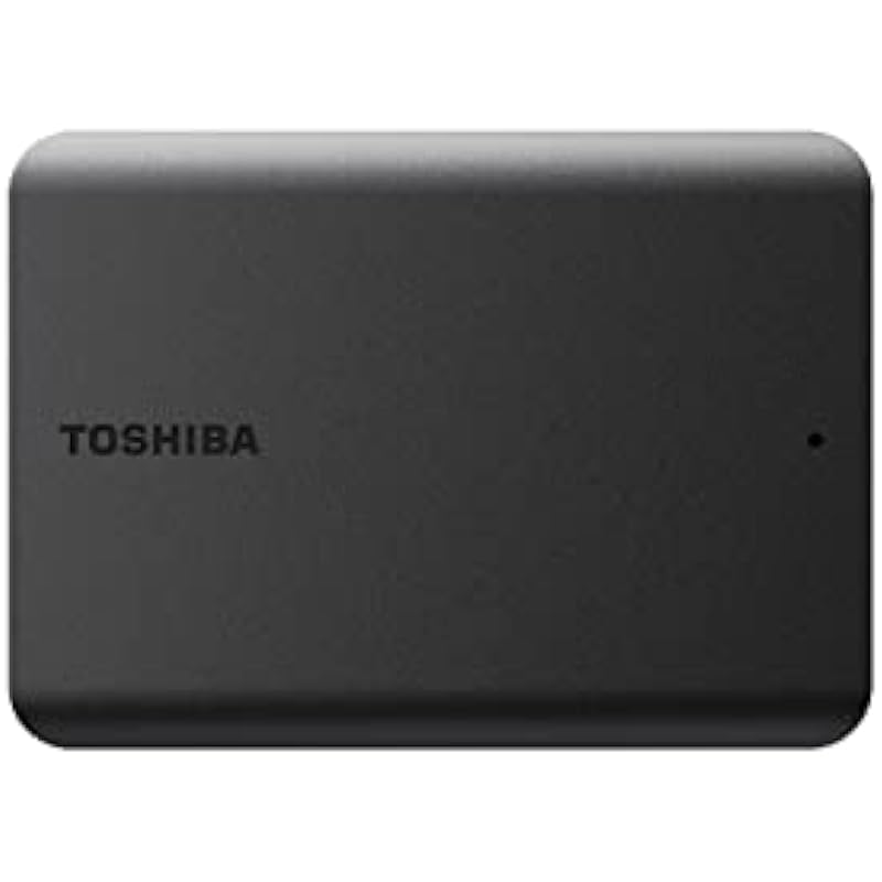 Toshiba Canvio Basics 2TB Portable External Hard Drive USB 3.0, Black – HDTB520XK3AA