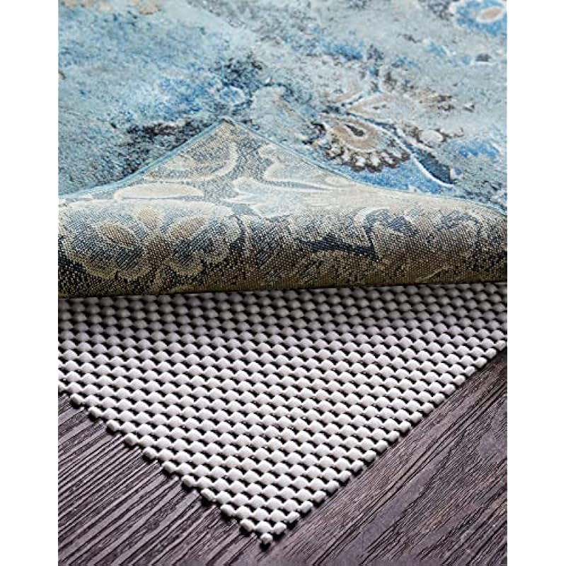 Veken Rug Gripper Pad for Hardwood Floors, Non Slip Thick Area Rug Pads for Tile Floor, Under 2×3 Carpet Anti Skid Mat, Keep Your Rug Safe in Place