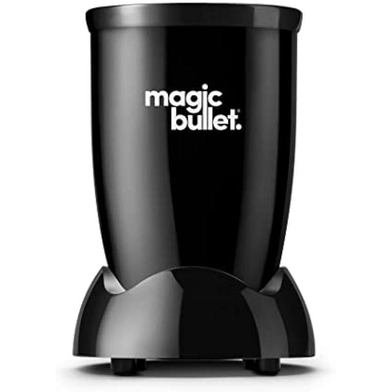 magic bullet Blender, Small, Black, 7 Piece Set