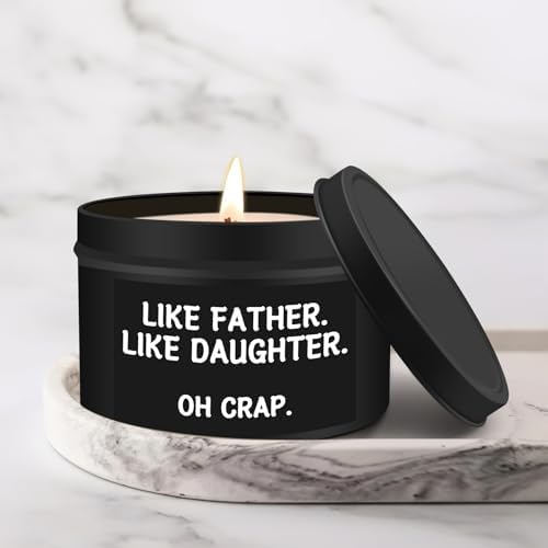 Father’s Day Gifts from Daughter, Father’s Day Gifts for Dad, Cool Gifts for Dads Happy Fathers Day Daddy Gift Ideas, Dad Birthday Gifts Girl Dad Gifts, Funny Dad Gifts from Daughter, Candles for Men