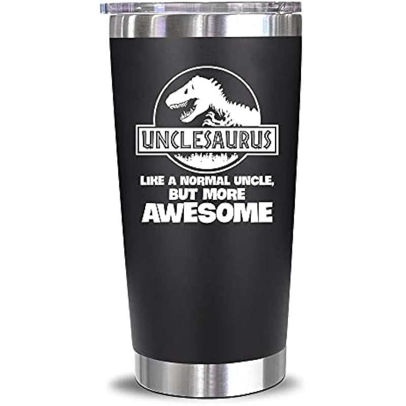 NewEleven Fathers Day Gift For Uncle From Niece, Nephew – Funny Uncle Gifts, Uncle Birthday Gifts – Best Uncle Ever Present For Uncle, New Uncle, Funcle, Uncle Announcement – 20 Oz Tumbler