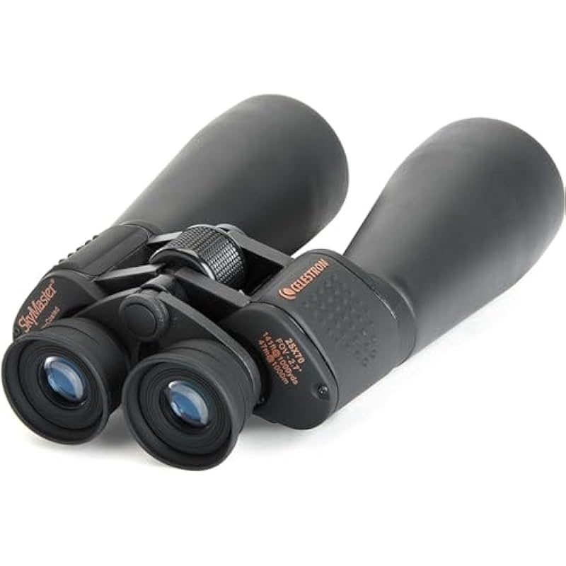 Celestron – SkyMaster 25X70 Binocular – Outdoor and Astronomy Binoculars – Powerful 25x Magnification – Large Aperture for Long Distance Viewing – Multi-Coated Optics – Carrying Case Included