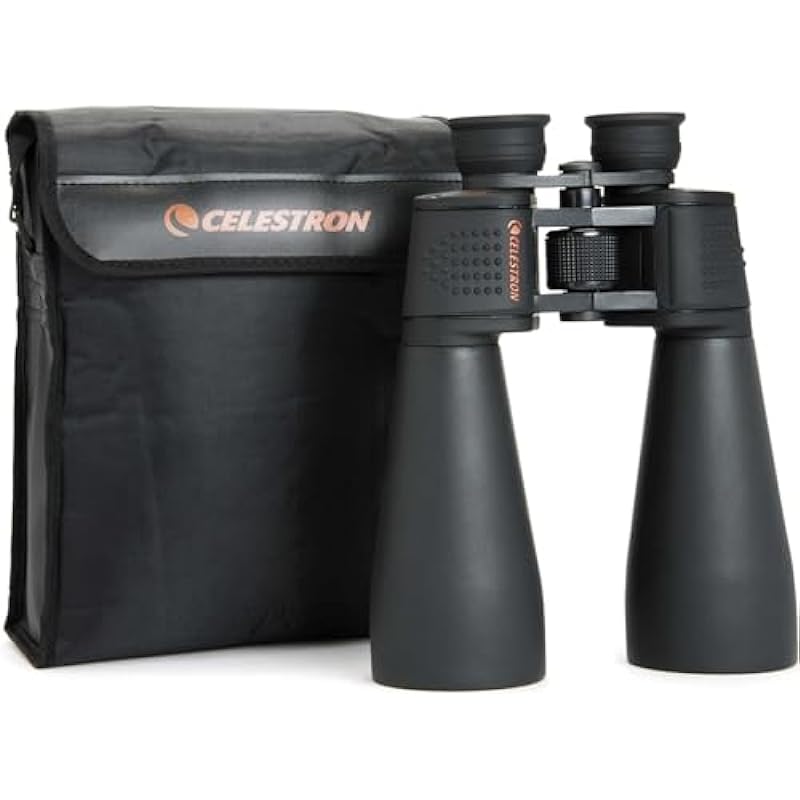 Celestron – SkyMaster 25X70 Binocular – Outdoor and Astronomy Binoculars – Powerful 25x Magnification – Large Aperture for Long Distance Viewing – Multi-Coated Optics – Carrying Case Included