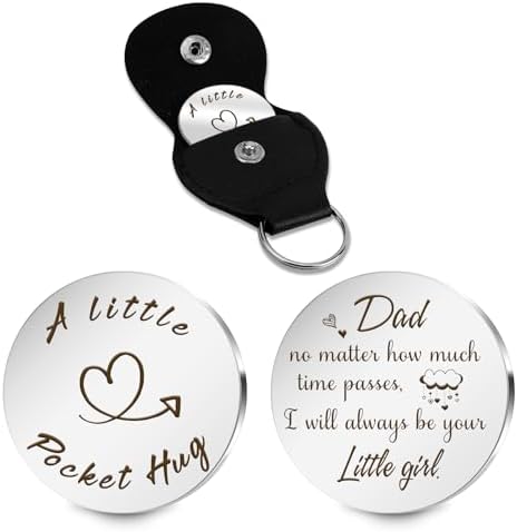 Pocket Hug Token keepsake Graduation Gifts class of 2024 Father‘s Day Gifts Mothers Day gifts for Mom Long distance friendship gifts