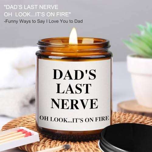 Gifts for Dad | Father’s Day Gifts from Daughter Son | Dad Gifts for Father’s Day | Birthday Gift for Dad | Scented Candles for Men | Candles for Home Scented | Sandalwood Scented Candle Gifts for Men