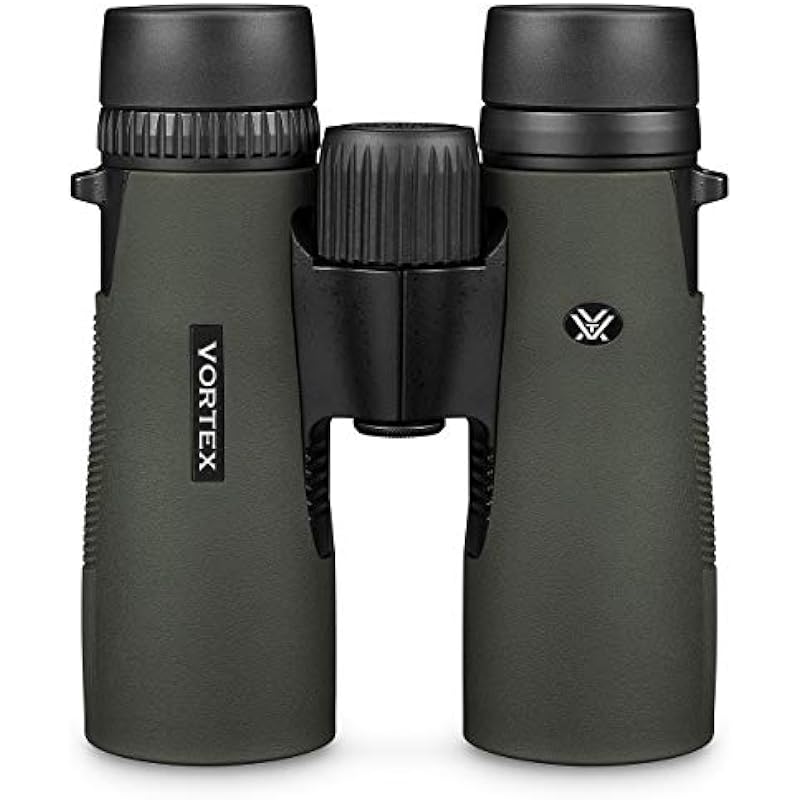 Vortex Optics Diamondback HD 10×42 Binoculars – HD Optical System, Non-slip Grip, Waterproof, Fogproof, Shockproof, Included GlassPak – Unlimited, Unconditional Warranty