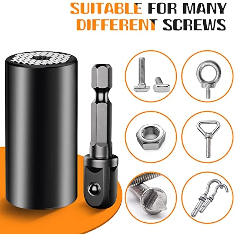 Fathers Day Dad Gifts from Daughter Son Wife,Super Universal Socket Tools Gifts for Men Dad Husband Him, Dad Gifts for Men,Cool Stuff Gadgets Present Ideas Gifts Christmas Stocking Stuffers for Adults